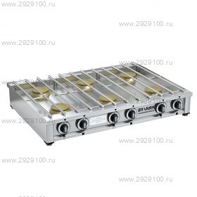 Плита газовая Вулкан ПРГ-IIA-6М Slim