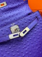 Сумка HERMES KELLY Ostrich страус 28 см золото