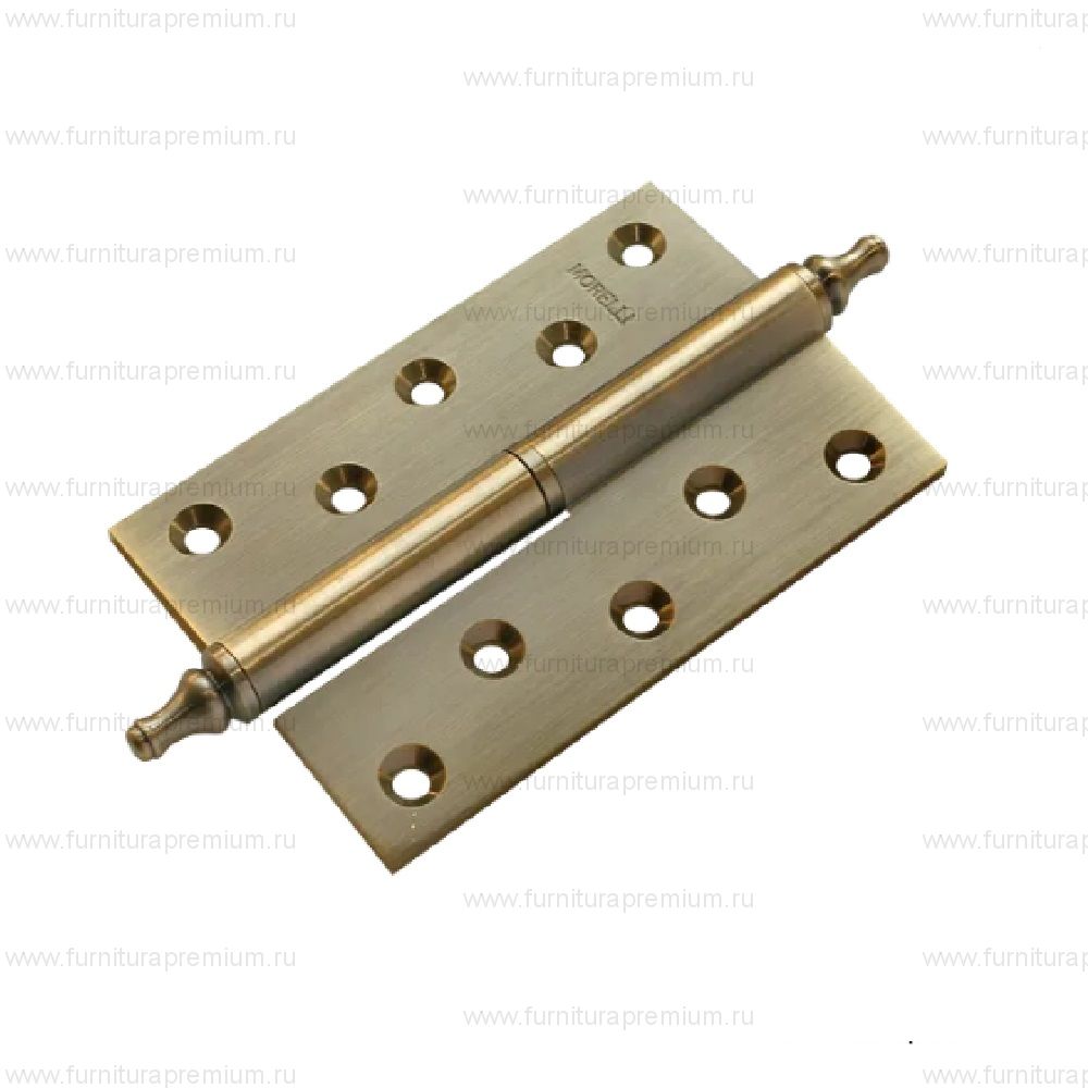 Дверная петля Morelli MB 120*80*3,5 мм разъемная с короной