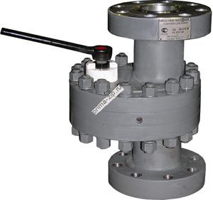 Задвижка шиберная фланцевая ЗД 80х210М