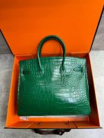Сумка HERMES Birkin Crocodile 35 см золото