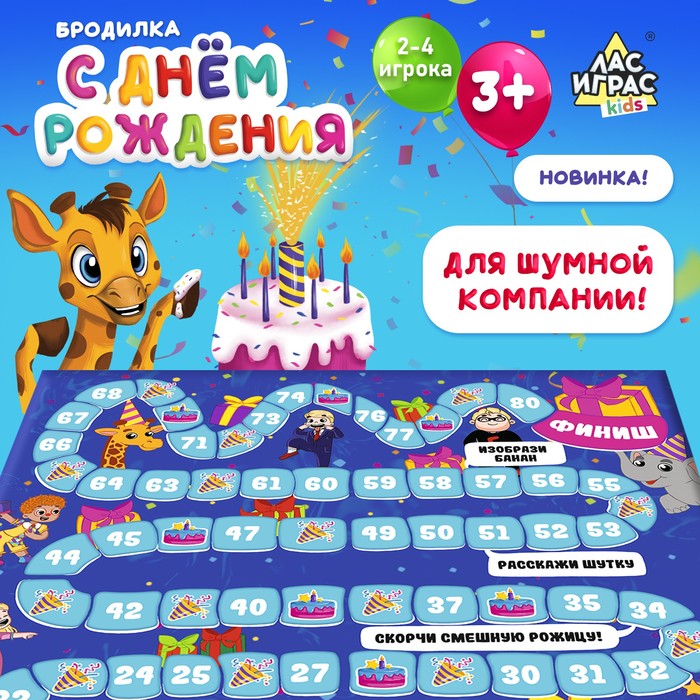 Настольная игра «С днём рождения»