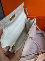 Сумка HERMES KELLY Crocodile 28 см золото