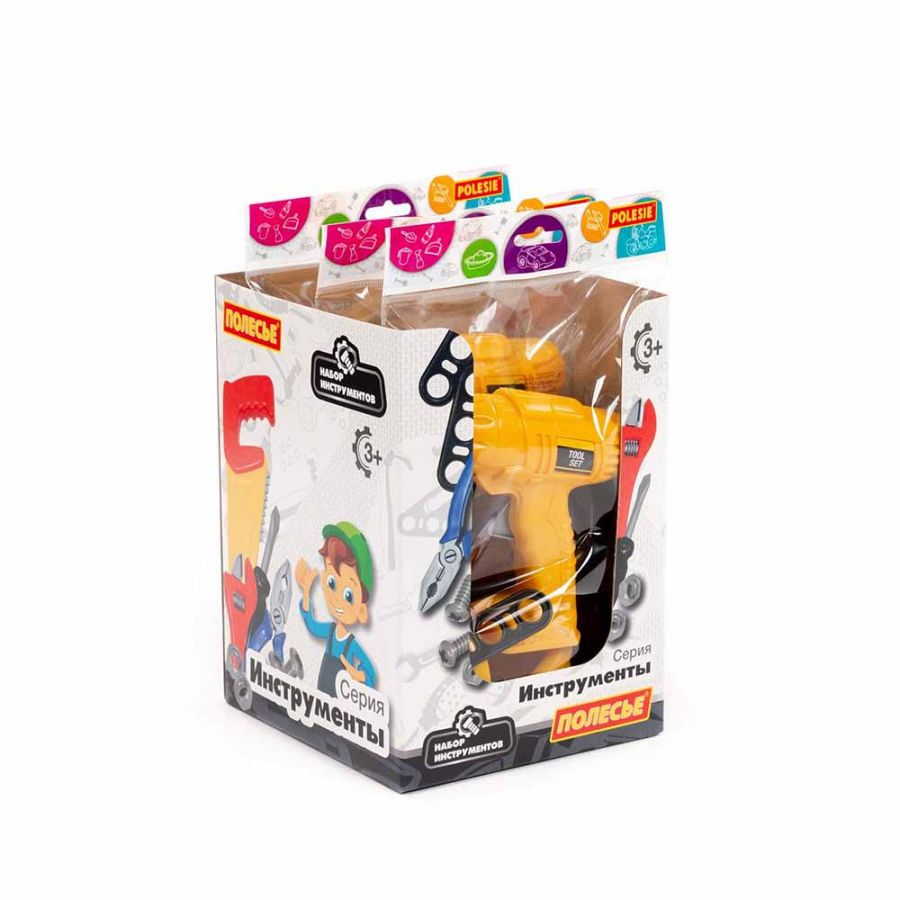 Набор инструментов №41 (7 элементов, в пакете) (дисплей) (в дисплее 3 шт)