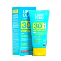 Солнцезащитный крем для лица и зоны декольте Librederm Bronzeada SPF30, 50 мл