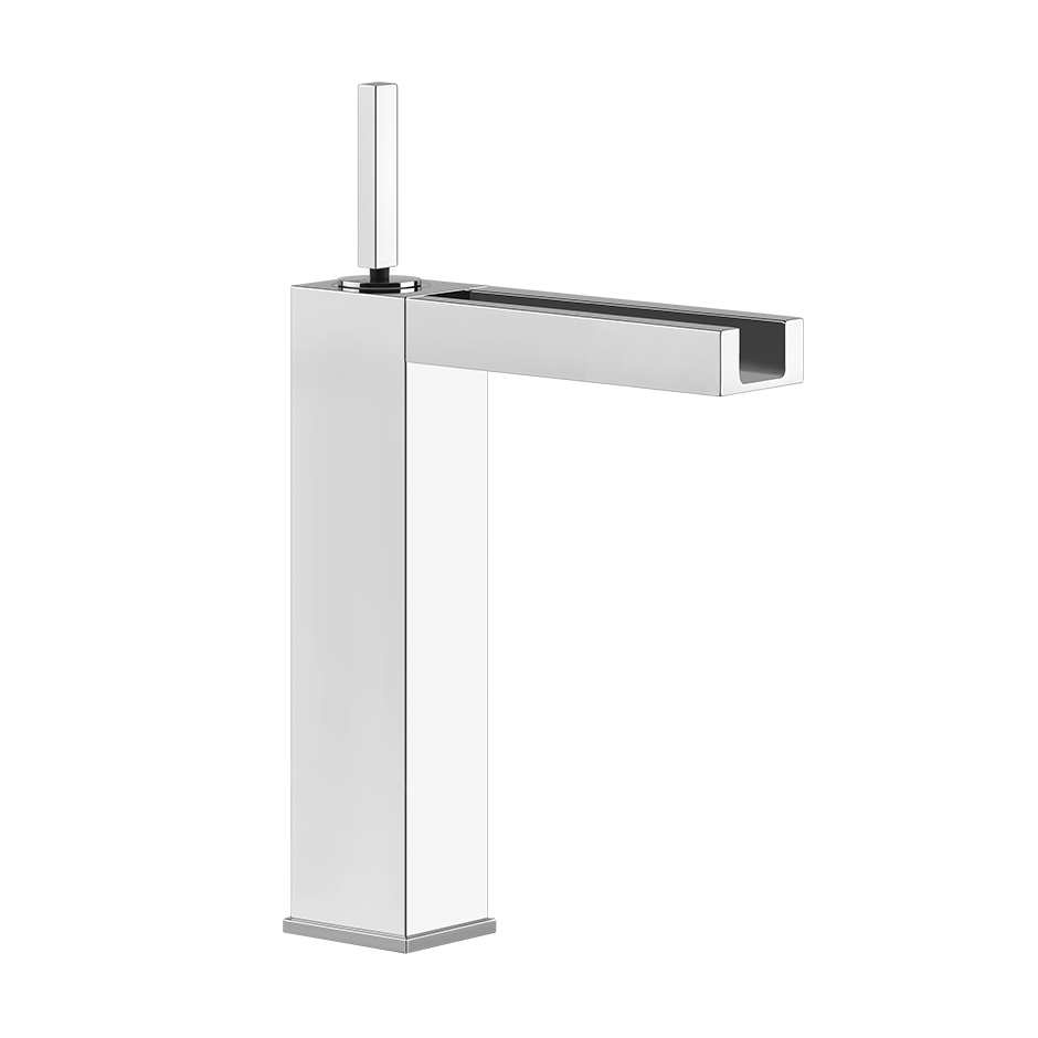 Высокий смеситель для раковины Gessi Rettangolo Cascata 11983 схема 1