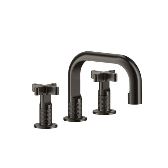 Фото Смеситель для раковины Gessi Inciso+ с покрытием PVD 58112