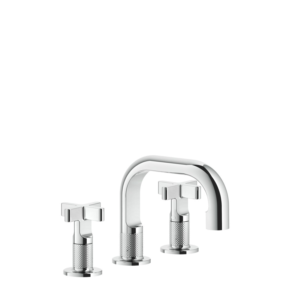 Смеситель для раковины Gessi Inciso+ с покрытием PVD 58112 ФОТО