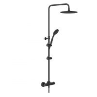 Душевая колонна с круглым тропическим душем Gessi Minimalistic Shower 3517 схема 11