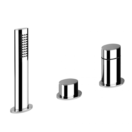 Фото Смеситель для ванны и душа Gessi Ovale 23043