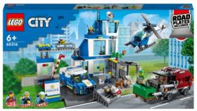 Конструктор LEGO City 60316 Полицейский участок, 668 дет.