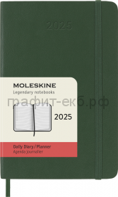 Книжка зап.Moleskine Pocket Classic Soft ежедневник зеленый DSK1512DC2