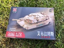 Цветная сборная модель танка M1A2 Абрамс в масштабе 1:72