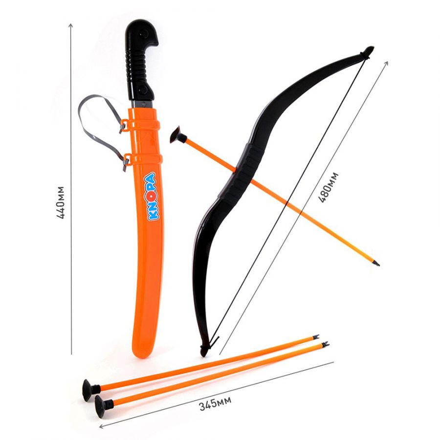 Набор оружия "Кочевник" сабля, лук, 3 стрелы КНОПА