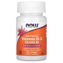 NOW Vitamin D 3 10000 IU, 120 капс.