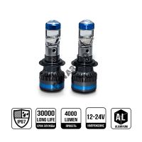 Светодиодные автомобильные лампочки V1-H7AB линза H7