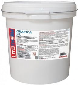 Декоративная Штукатурка Короед Litokol Litotherm Grafica Sil 25кг Белая, Силиконовая, Зерно 2мм / Литокол.
