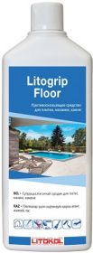 Антискользящее Покрытие Litokol Litogrip Floor 1л для Полов без Запаха для Внутренних и Наружных Работ / Литокол.