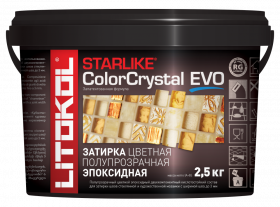 Эпоксидная Затирка Litokol Starlike Color Crystal 2.5кг S.820 Azzurro Taormina.