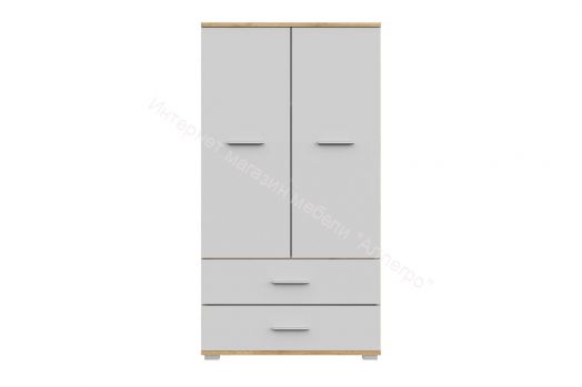 Стеллаж СТ-2.130 FUN Белый/Дуб Вотан