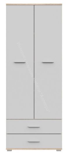 Стеллаж СТ-4.180 FUN Белый/Дуб Сонома