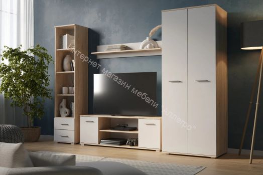 Шкаф 2-х створчатый FUN ШК-1 Белый