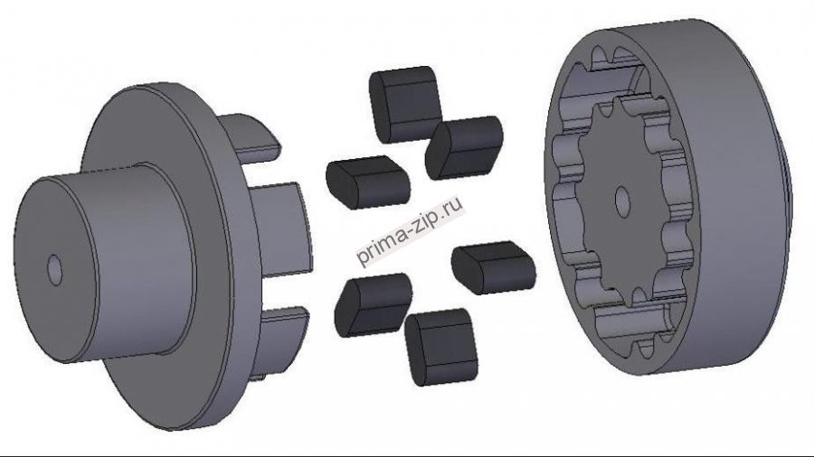 Ш40-4(Б) п/муфта двигателя  Н80.733.03.1301-13