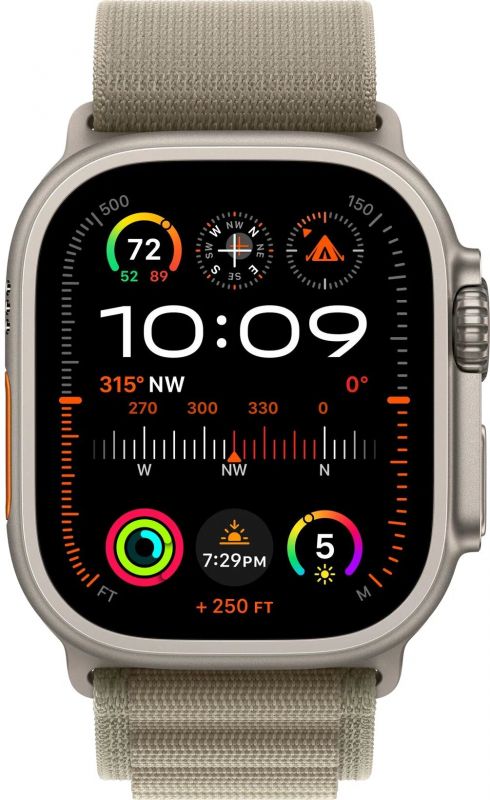 Умные Часы Apple watch Ultra 2 Olive Alpine Loop (M)