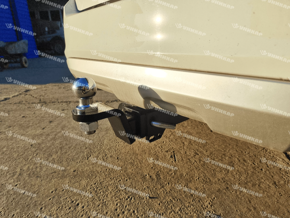 Фаркоп "Уникар" для Lada Калина, Granta, Datsun On-Do "под квадрат"