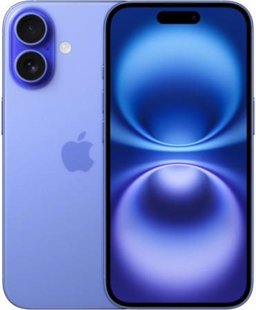 Apple iPhone 16 128 ГБ, Dual: nano SIM + eSIM, ультрамарин EU