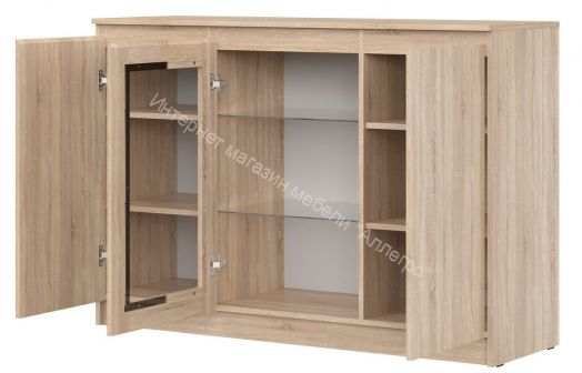 Комод-витрина Stern T-14 Дуб Сонома