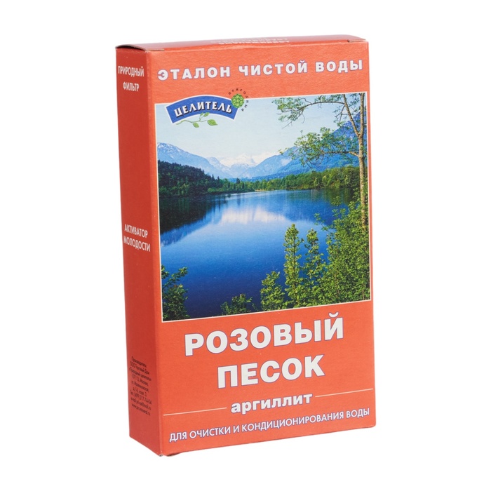 Розовый песок для очистки воды, 150 г