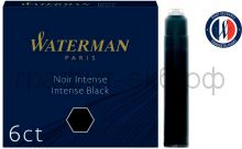 Картридж Waterman International черный 6шт/уп.52011/0110940