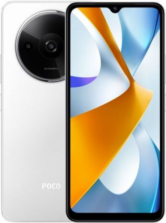 Xiaomi Poco C61 4/128 ГБ Global, Dual nano SIM, белый RU