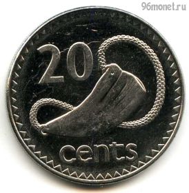 Фиджи 20 центов 2006
