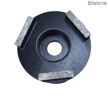 Алмазная фреза bitSTONE для МШМ по бетону (мозаичный пол, сухой бетон) 95мм/20мм (37780925100)