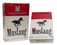 Сигареты - Mustang. Made in USA. Редкие. 90е годы. Оригинал