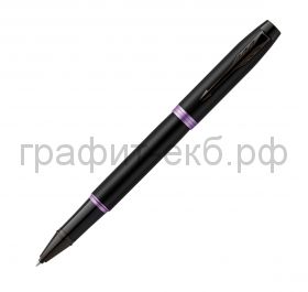 Ручка-роллер Parker IM Vibrant Rings T315  Amethyst Purple PVD F CW2172950