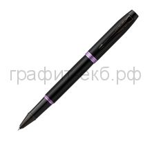 Ручка-роллер Parker IM Vibrant Rings T315  Amethyst Purple PVD F CW2172950