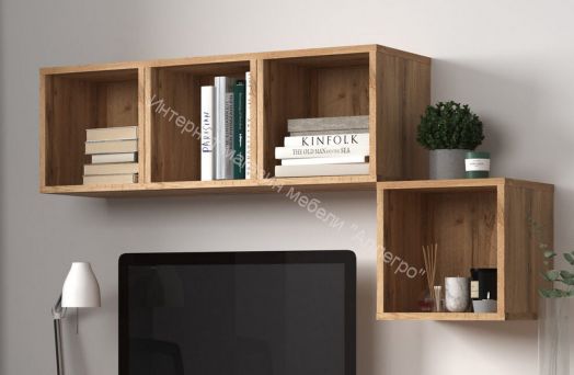 Полка навесная Т-11 Stern Дуб Вотан