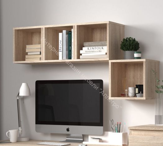 Полка навесная Т-11 Stern Дуб Сонома