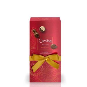 Конфеты ассорти Опус Сундучок с лентой Guylian Belgian Assortment 180 г - Бельгия