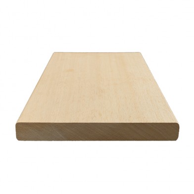 Полки из абаши, широкие, 25х190 мм