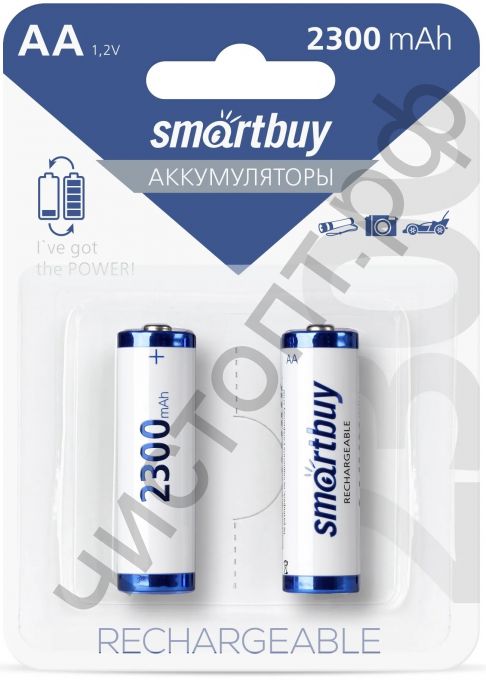 Аккум.Smartbuy R6 AA 2300 mAh 2BL (24)