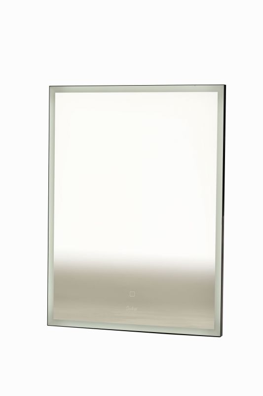 Зеркало SINTESI KANTO BLACK 60 с LED-подсветкой 600x800 SIN-SPEC-KANTO-black-60