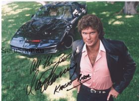 Автограф: Дэвид Хассельхофф. Рыцарь дорог / Knight Rider