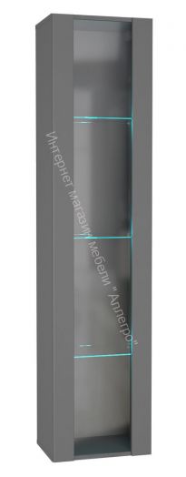 Шкаф навесной Point тип-41 Серый графит