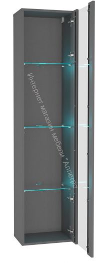 Шкаф навесной Point тип-41 Серый графит