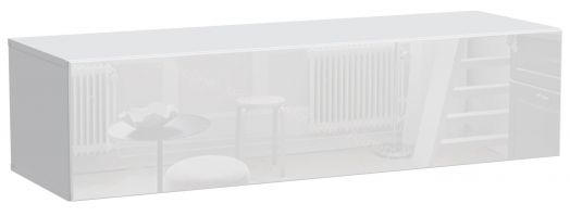 Шкаф навесной Point тип-35 Белый глянец/Белый матовый