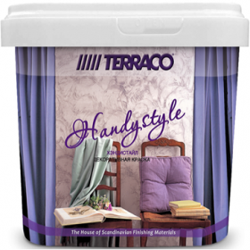 Краска Перламутровая Terraco Handystyle 1кг HS 1005 Полупрозрачная, Декоративная / Террако Хэндистайл.